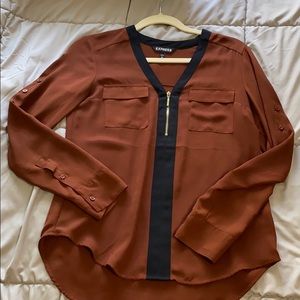 Express - zip blouse